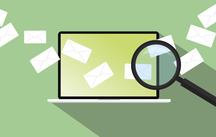 send receiving email notebook envelope email loop tools
