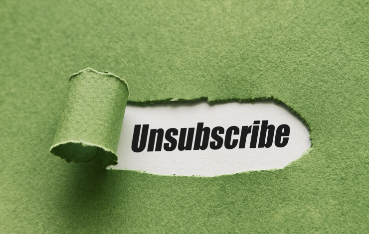 unsubscribe email template