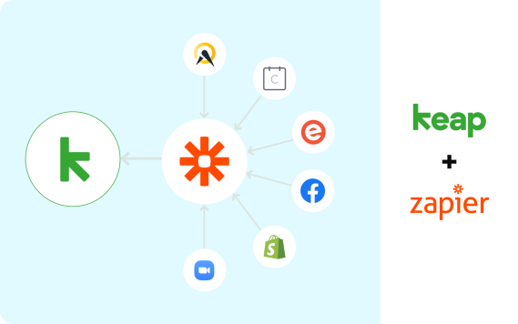 Keap + Zapier Integration