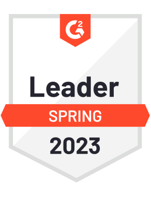 G2 award spring 2023 badge graphic
