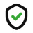 Verified, Secure, Protect Shield Icon