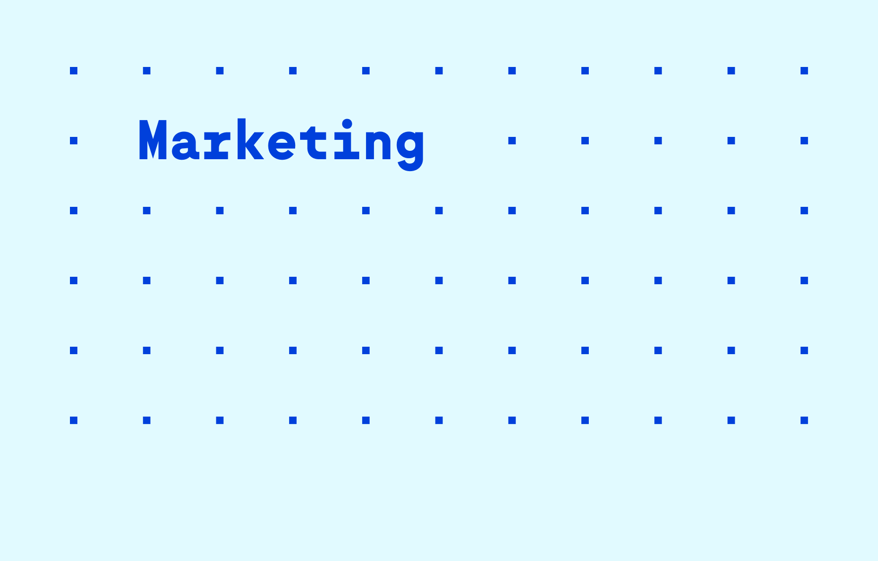 Marketing for service providers