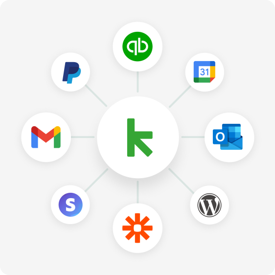 Illustration of attaching various services with Easy Automation