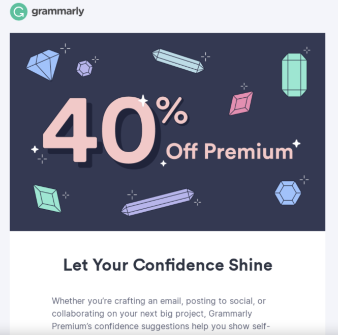 Really Good Emails - Grammarly