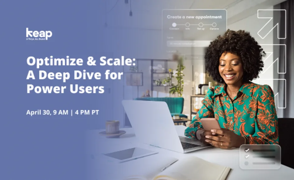 A full-day virtual workshop to clean up and scale with Keap