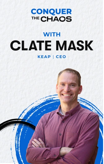 Keap CEO & founder Clate Mask smiling at the camera small version
