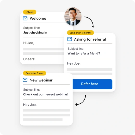 Automating leads in Keap software