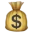 Icon of money bag