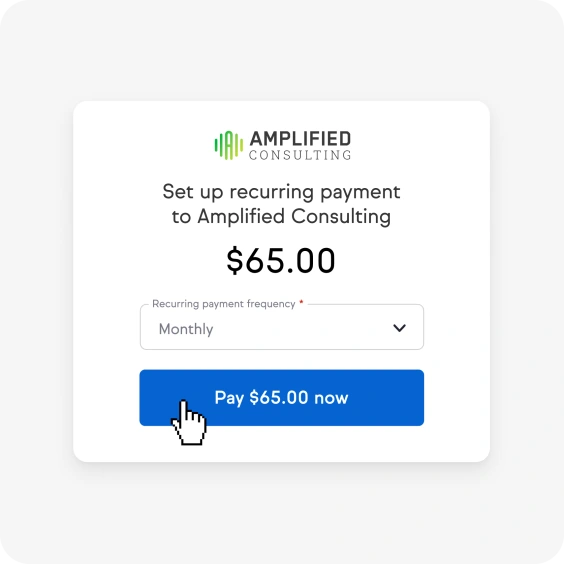 UI elements showing automated payment-related follow-up