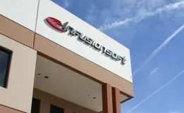 Picture of Infusionsoft company sign outside of building.