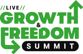 Growth & Freedom Summit LIVE logo