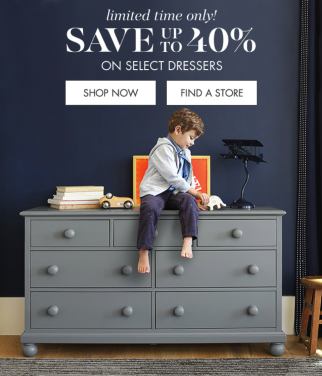 potterybarnkids sales promotion example