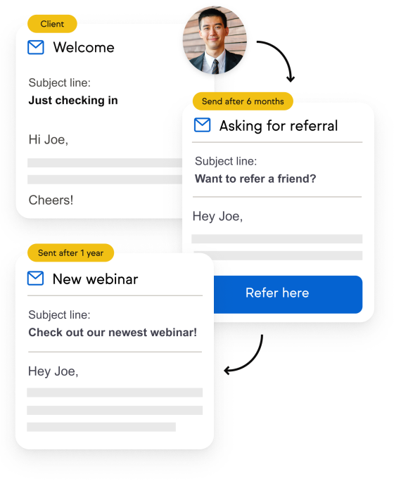 Example of Lead Capture in Keap app