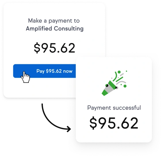 Payment button.