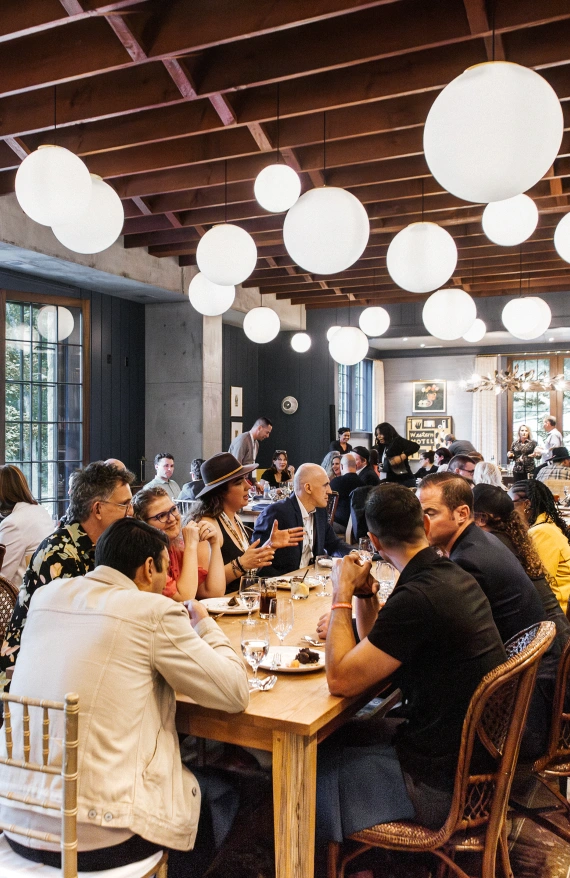 Photo of people eating at a restaurant in Scottsdale, Arizona