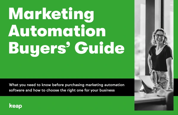Marketing automation buyers’ guide