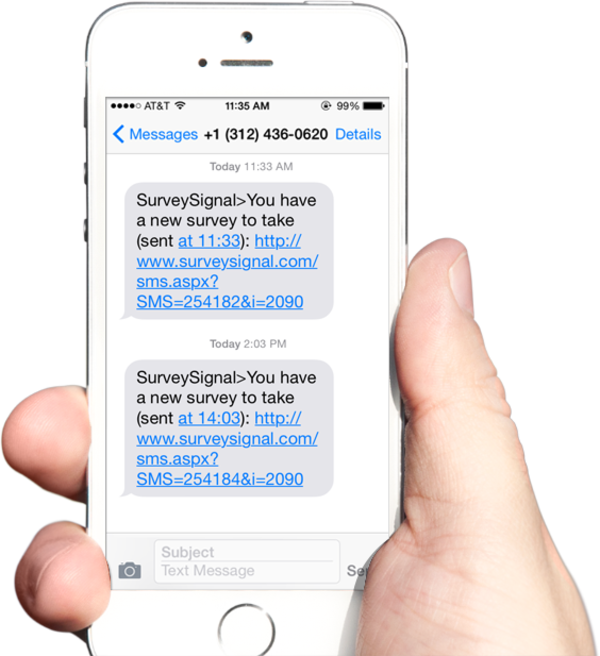 SMS Survey Example