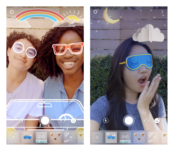 Instagram story filters