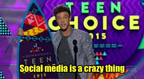 teen choice awards social media