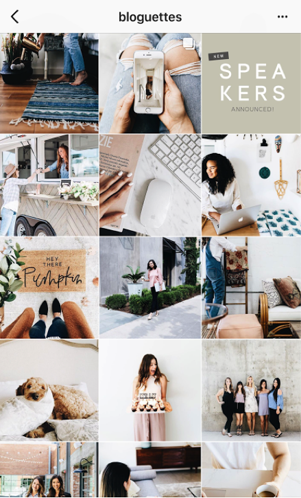 instagram marketing cohesive theme
