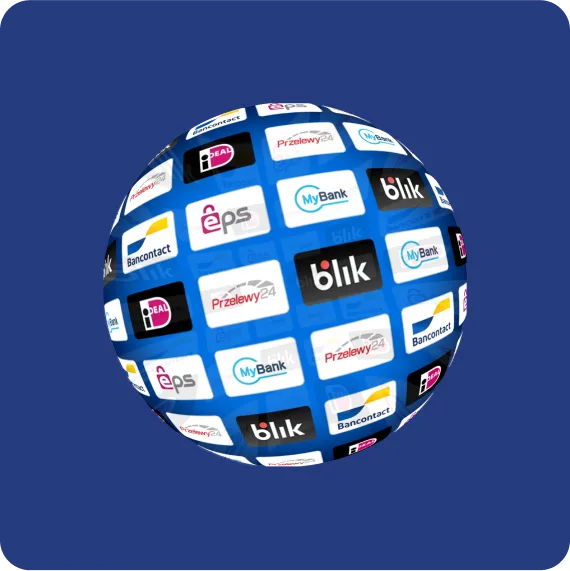 Globe of payment choices