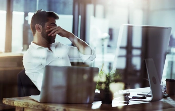 Burned out entrepreneur