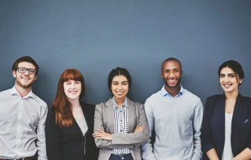 Diverse team of people