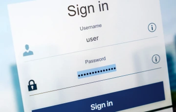 Online login