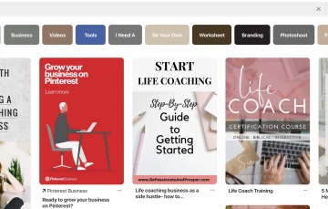 Pinterest results for 