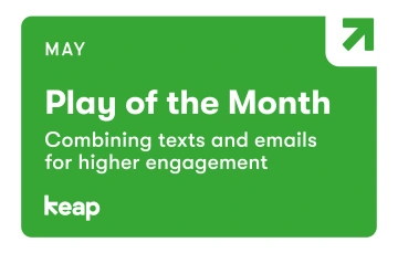 Play of the month text graphic