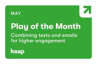 Play of the month text graphic