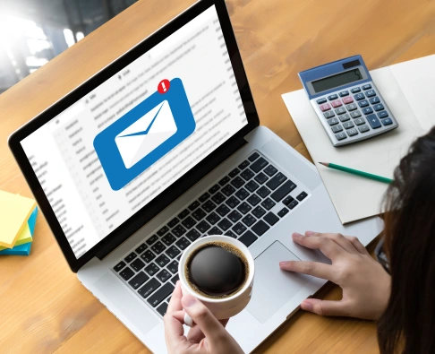 email on computer