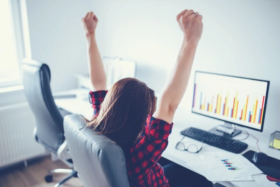 Sales goal win