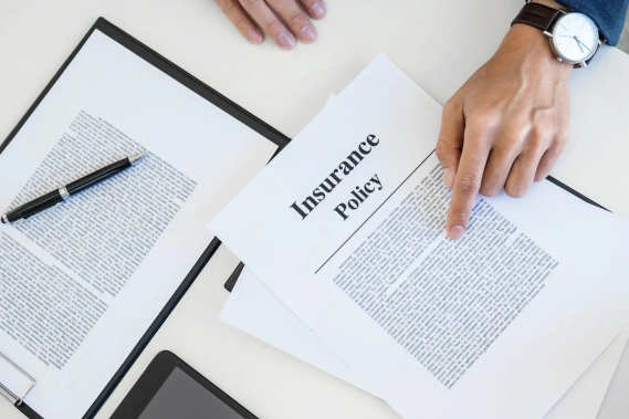 Insurance paperwork