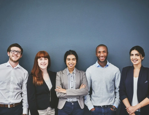 Diverse team of people