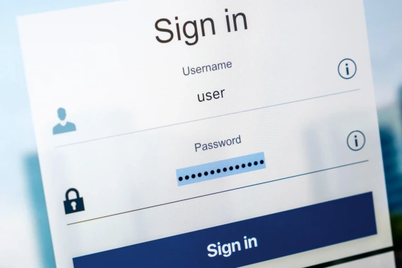 Online login