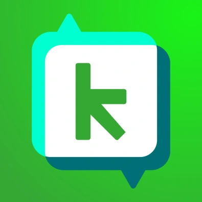 Keap logo green