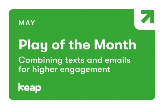 Play of the month text graphic