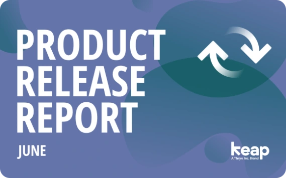 Keaps Product Release Report for June