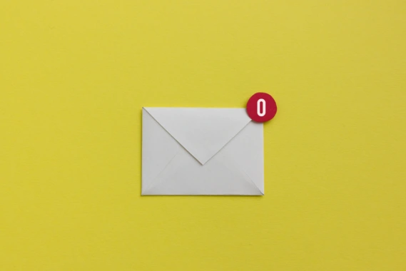 An envelope with a notification count of 0, are you ghosting your leads without realizing it?