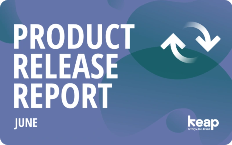Keaps Product Release Report for June